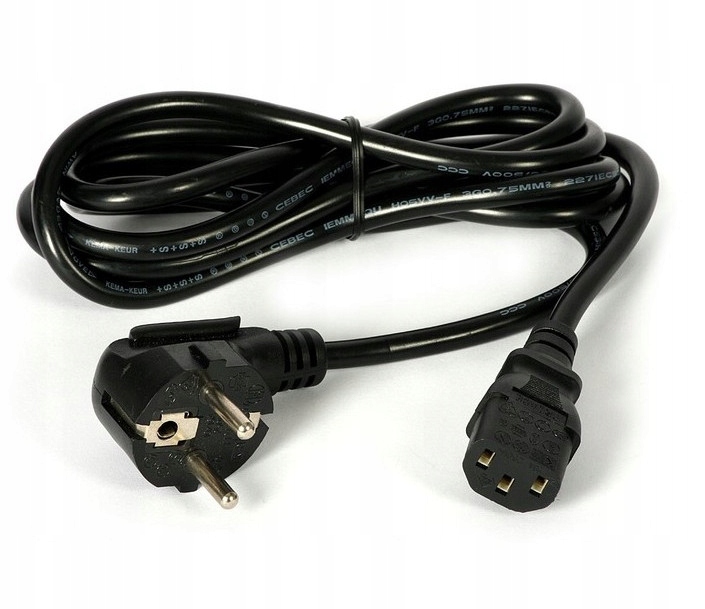 Kabel zasilający C13 do Komputer Monitor Drukarka Kod producenta C13