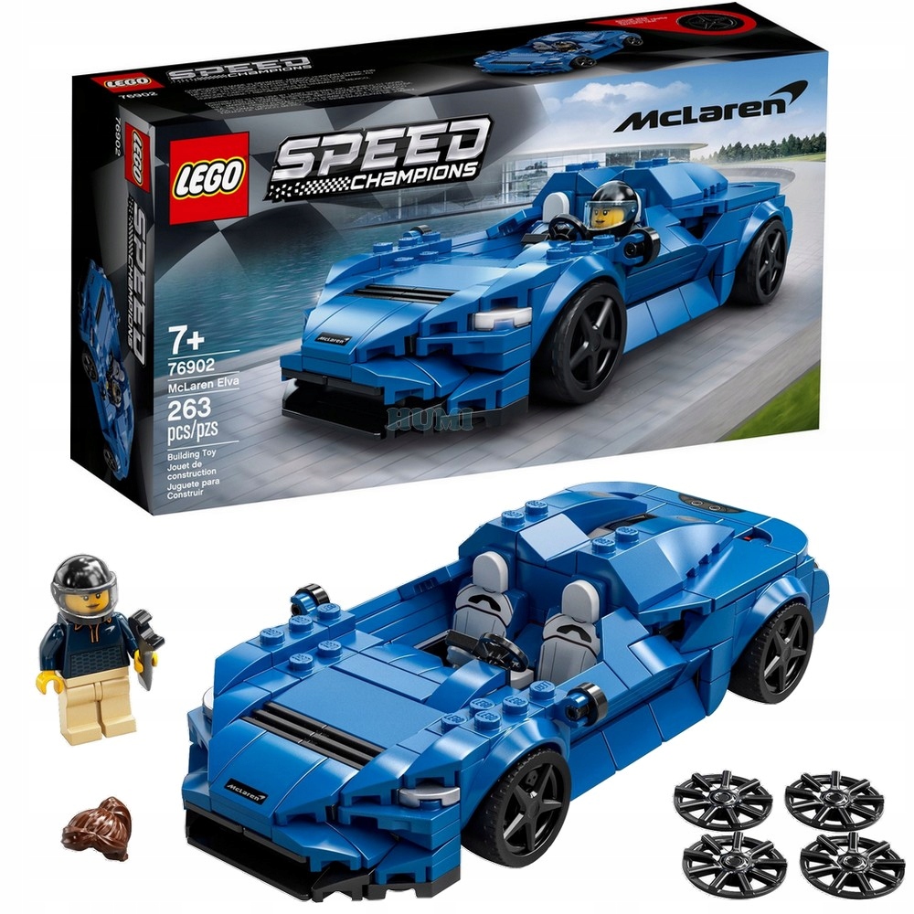 

Lego 76902 Model Samochód Auto Mclaren Elva