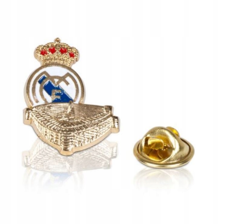 Przypinka Pin Real Madryt Stadion Santiago Bernabéu Oryginalna