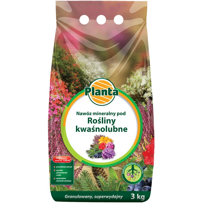 

Planta nawóz Rośliny Kwaśnolubne Folia 3kg