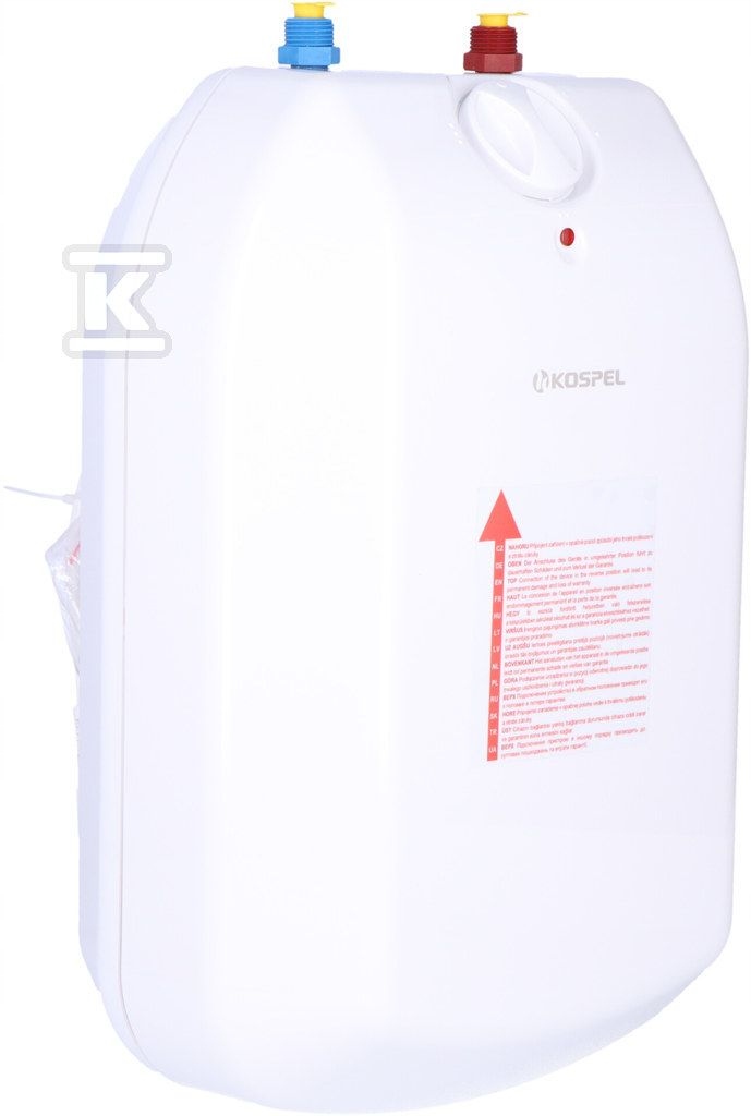 Elektrický kapacitní ohřívač vody POC.D-5 Luna inox, podumyvadlový,