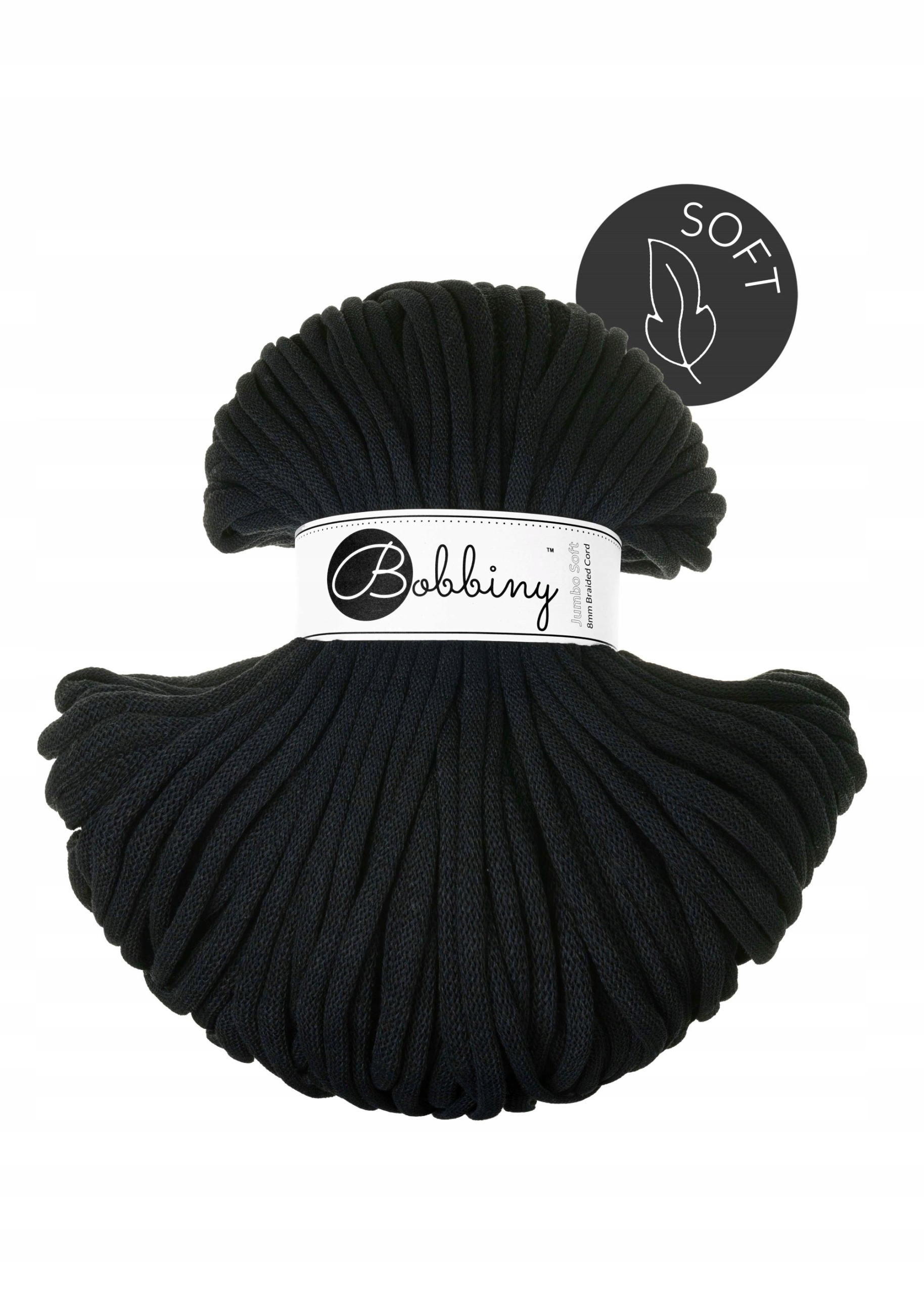 Jumbo Soft 8 mm 100 m černý