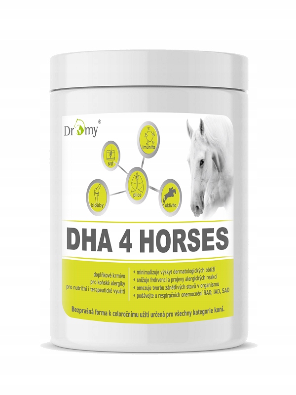 DROMY DHA NOWOŚĆ DLA KONI NA ALERGIE RAO 1500 G