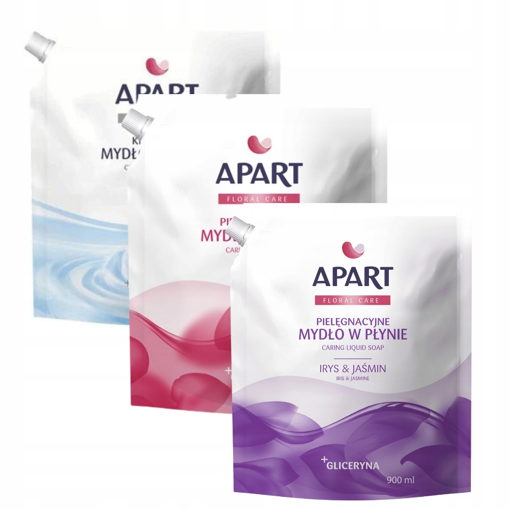 

Apart mydło w płynie zapas 3 x 900ml
