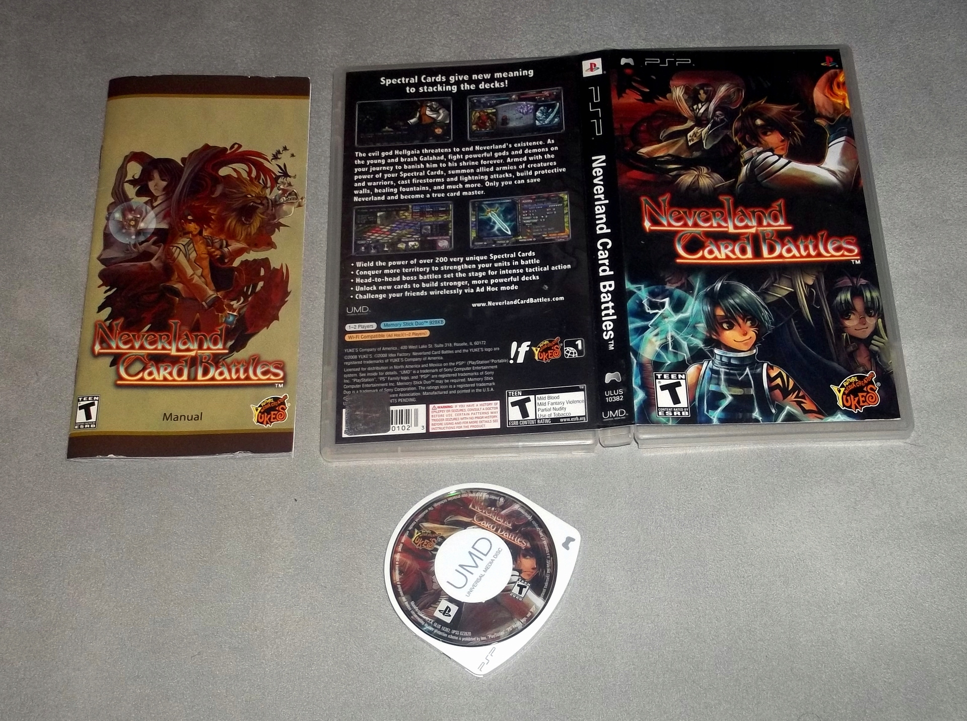 NEVERLAND CARD BATTLES PSP taktyczny RPG jak FINAL FANTAST TACTICS DISGAEA