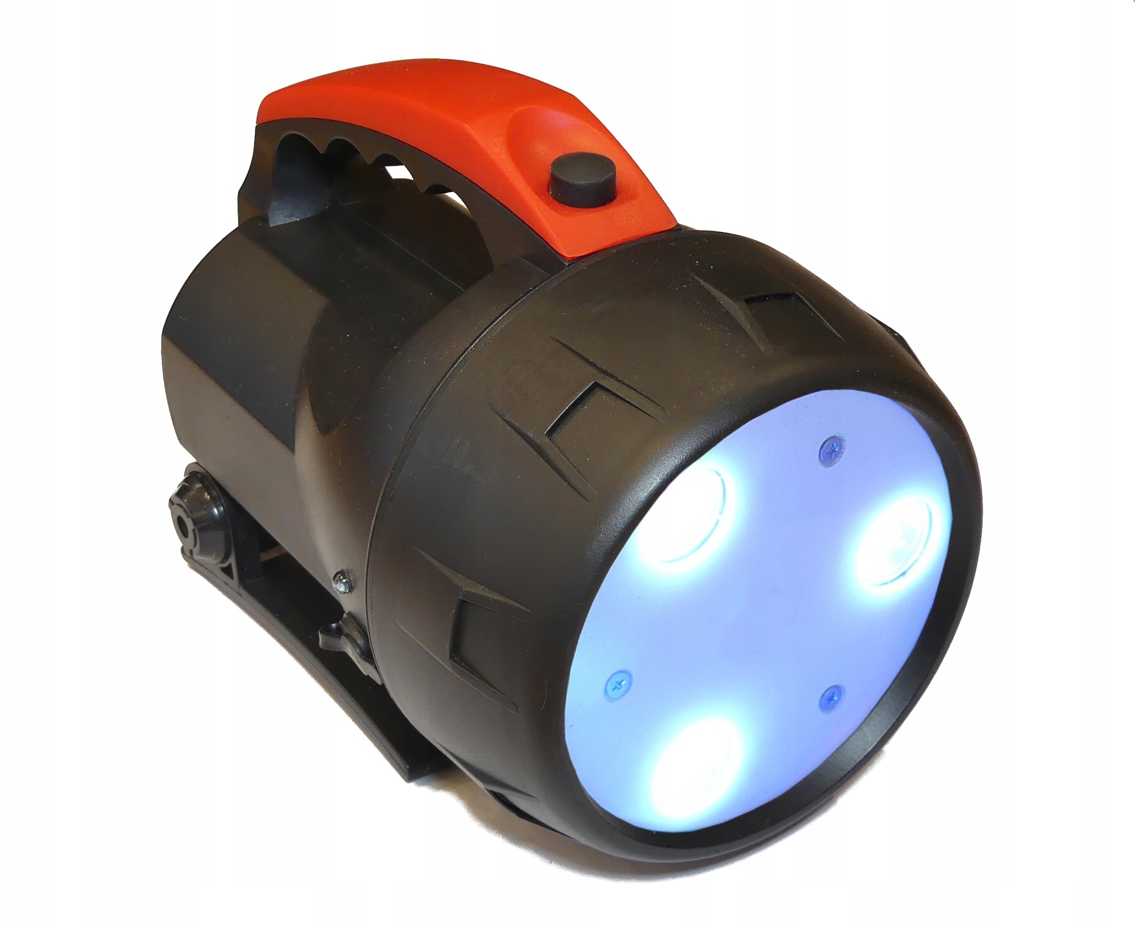 СВЕТОДИОДНЫЙ ПРОЖЕКТОР УФ 9W ФОНАРИК ЯНТАРЬ