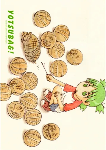 Plakat Anime Manga Yotsuba YOTSUBA_008 A3