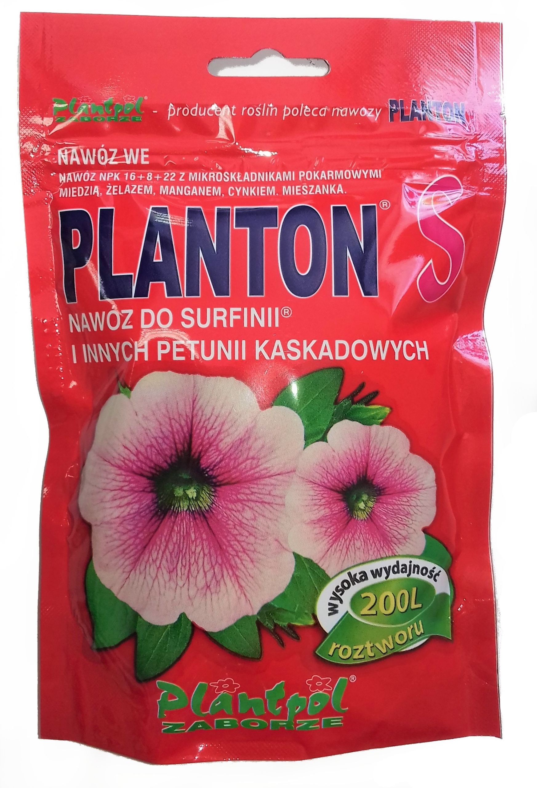 

Planton S 200 g nawóz do surfinii i petunii