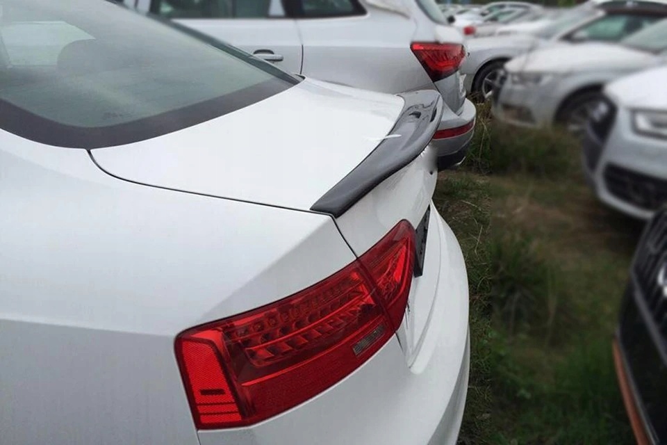 Lotka Spoiler Audi A5 8T Coupe Caractere Style Czarny Połysk Producent części Inny