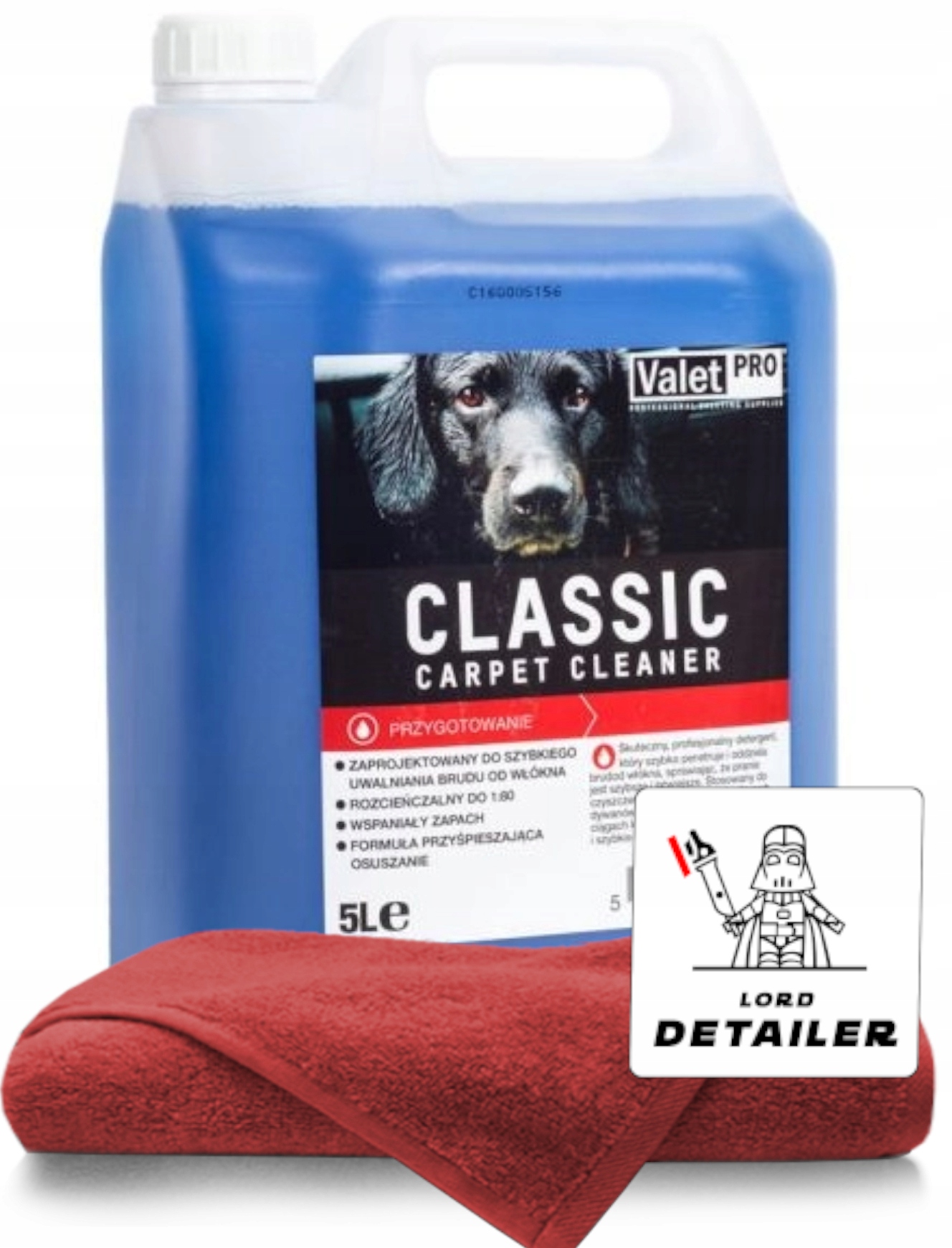 ValetPRO Carpet Cleaner Prania tapicerki 5000ml