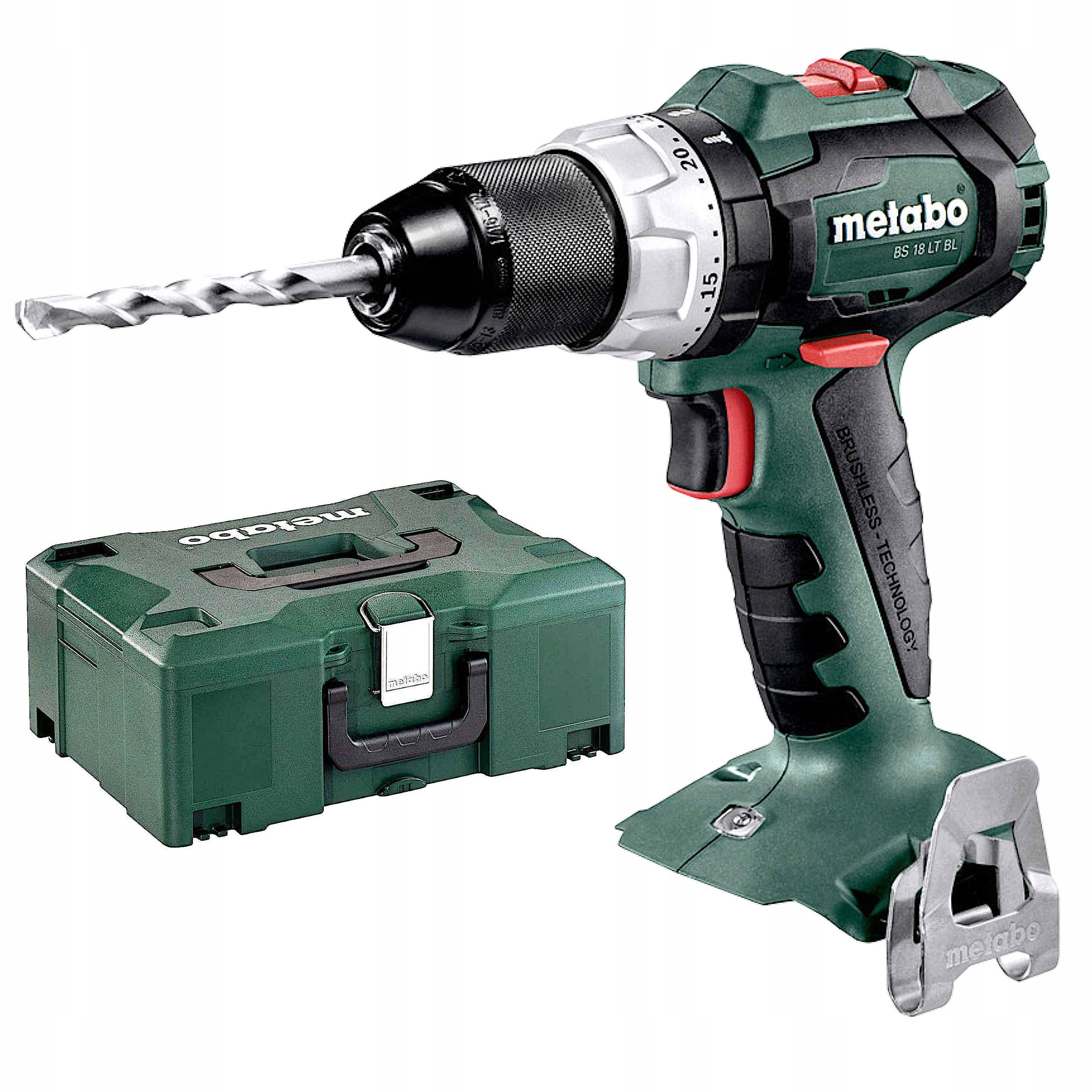 Metabo Aku Vrtačka Příklepový 18V 60/34 Nm Bez Baterií A Nabíječky