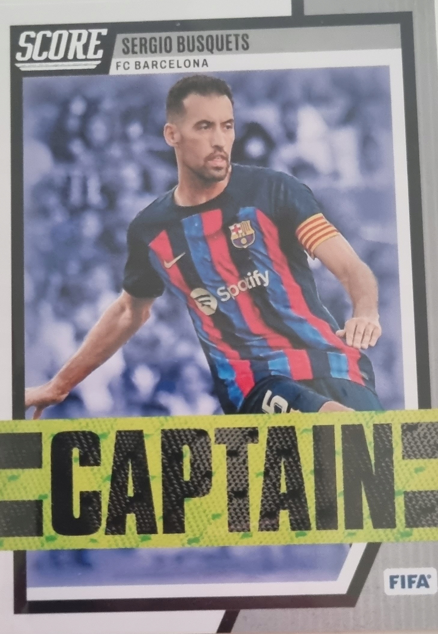 Sergio Busquets Karta w Karty sportowe - Kolekcje, pamiątki