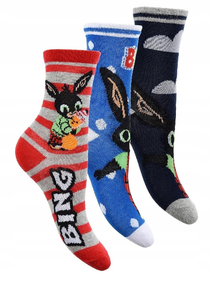 

Zestaw skarpetek dla chłopca 3-pak Bing 23/26