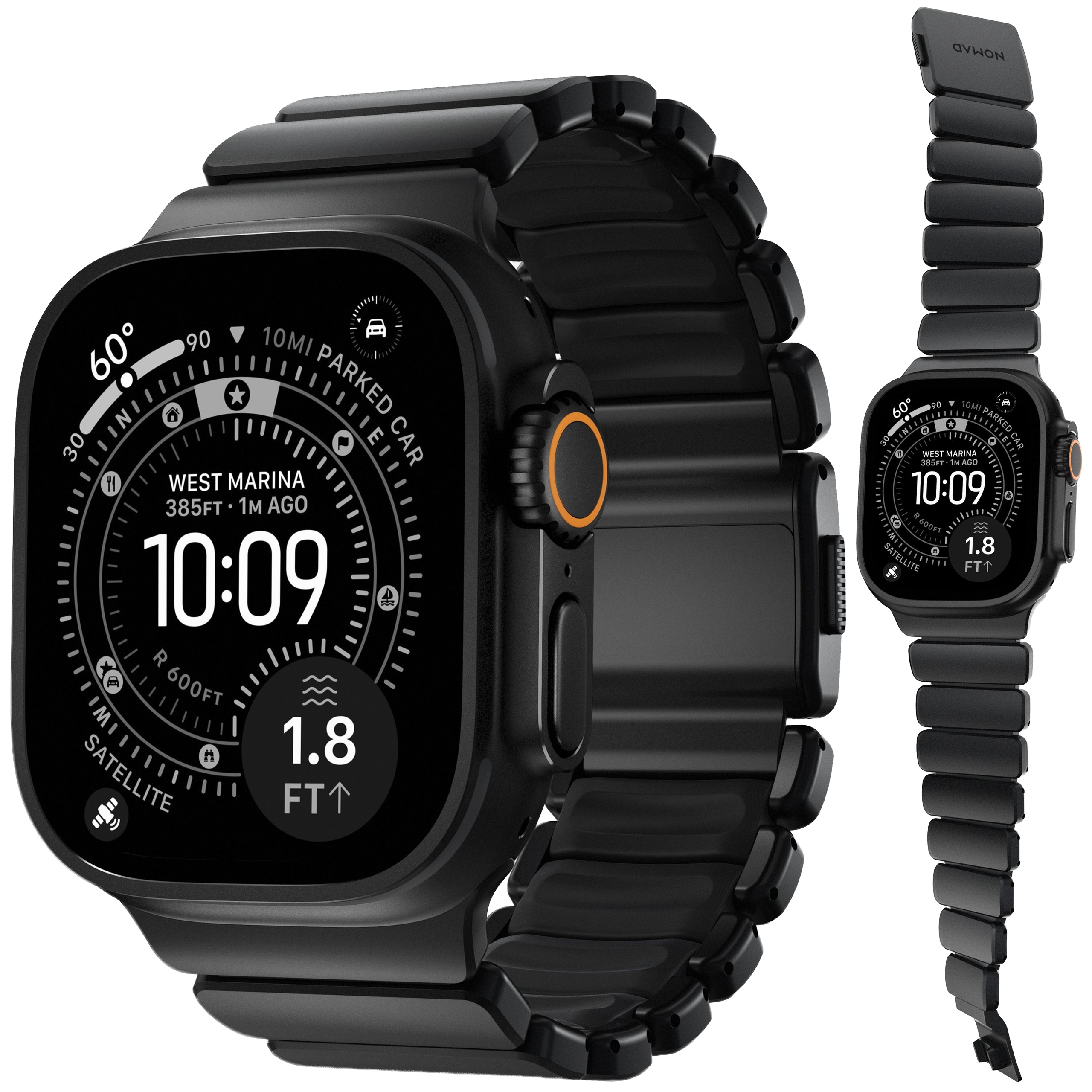 Nomad Stratos Band Titanový náramok pre Apple Watch 49 46 45 44 mm