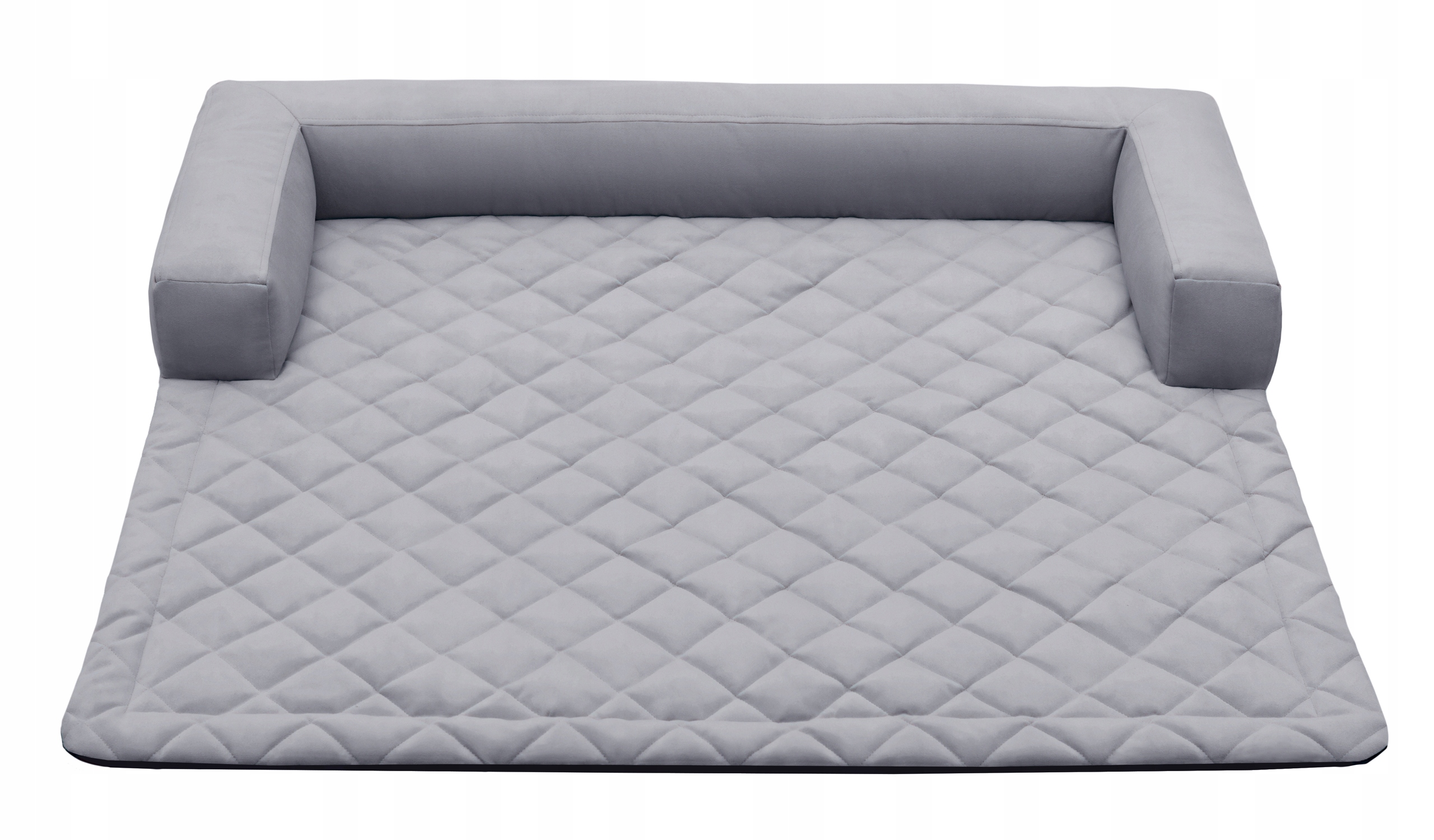 Levně Pelíšek Podložka pro psa s válečkem na postel 100x90