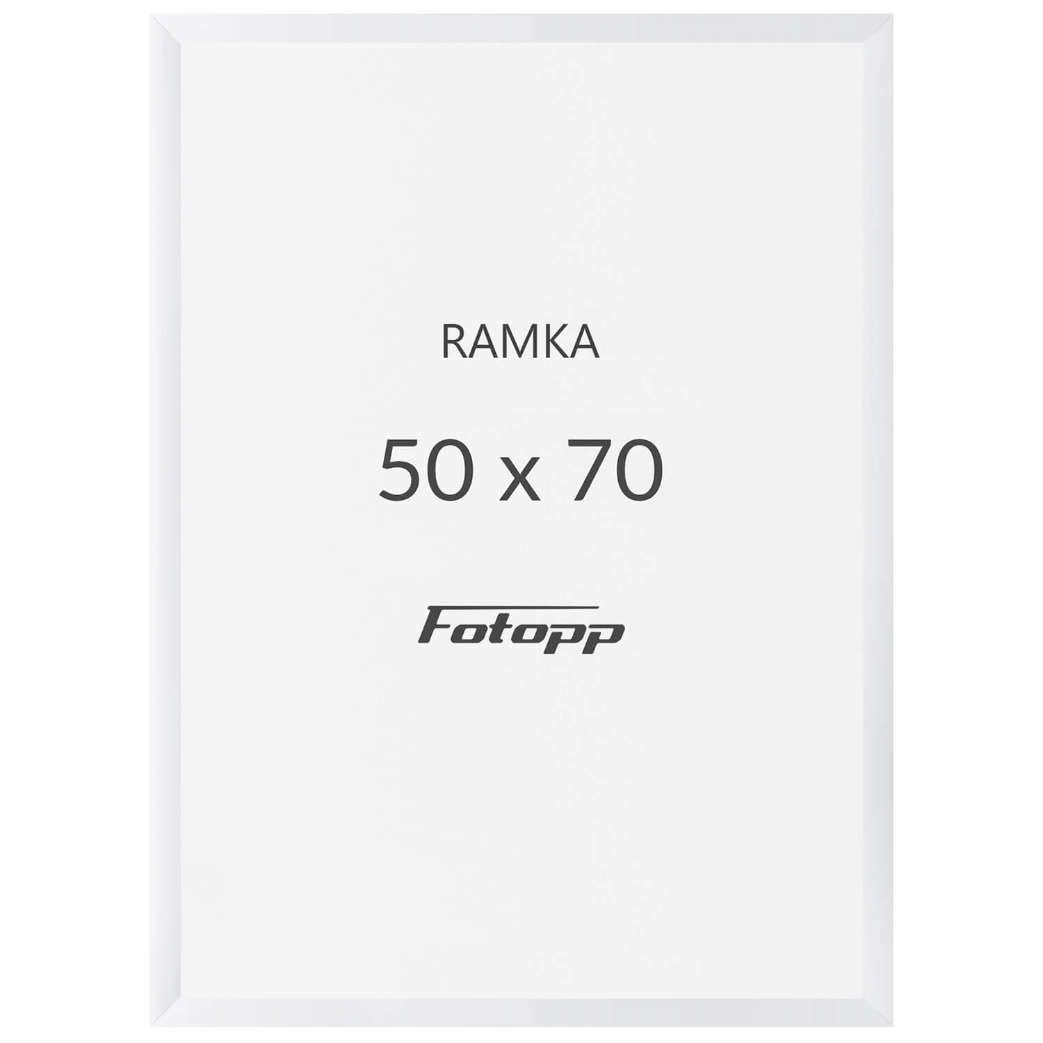 

Ramka na zdjęcia Biała 50x70 cm foto rama