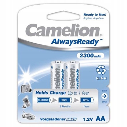 Camelion AA/HR6, 2300 mAh, baterie akumulatorowe A