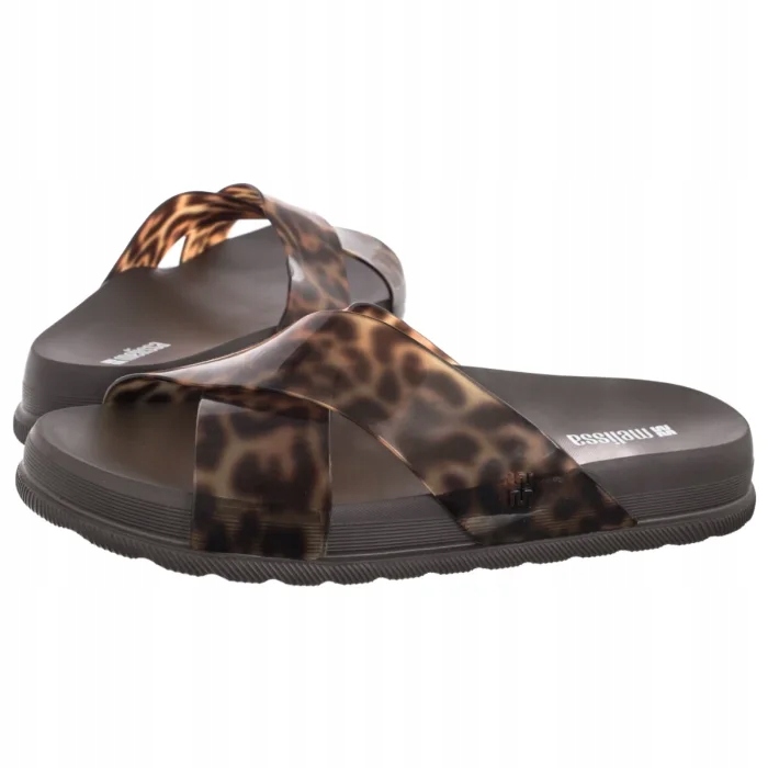 Dámské boty Nazouváky Melissa Cozy Slide II Ad 38074 Tmavě hnědá Hnědá
