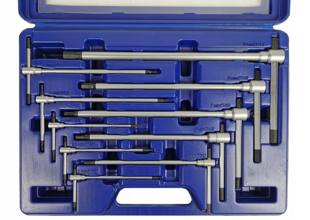 PROMAT zestaw kluczy wkretakow imbusowych 2 10mm Number of Elements sets