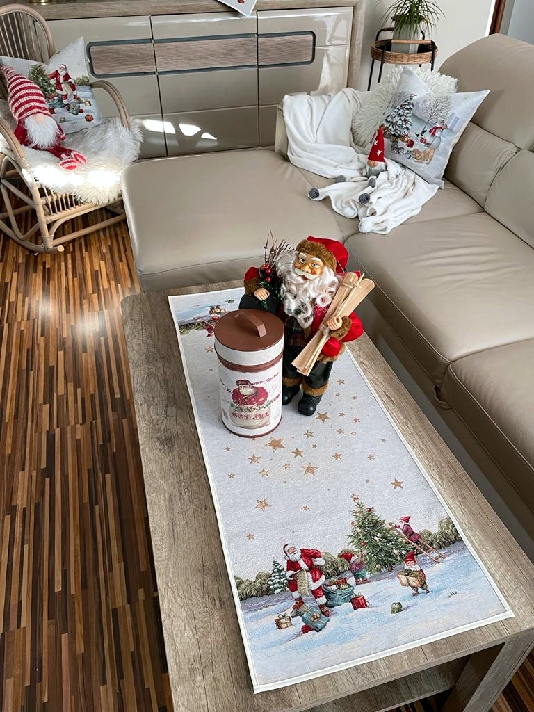 Běhoun 40x100 cm se Santa Clausem 1202