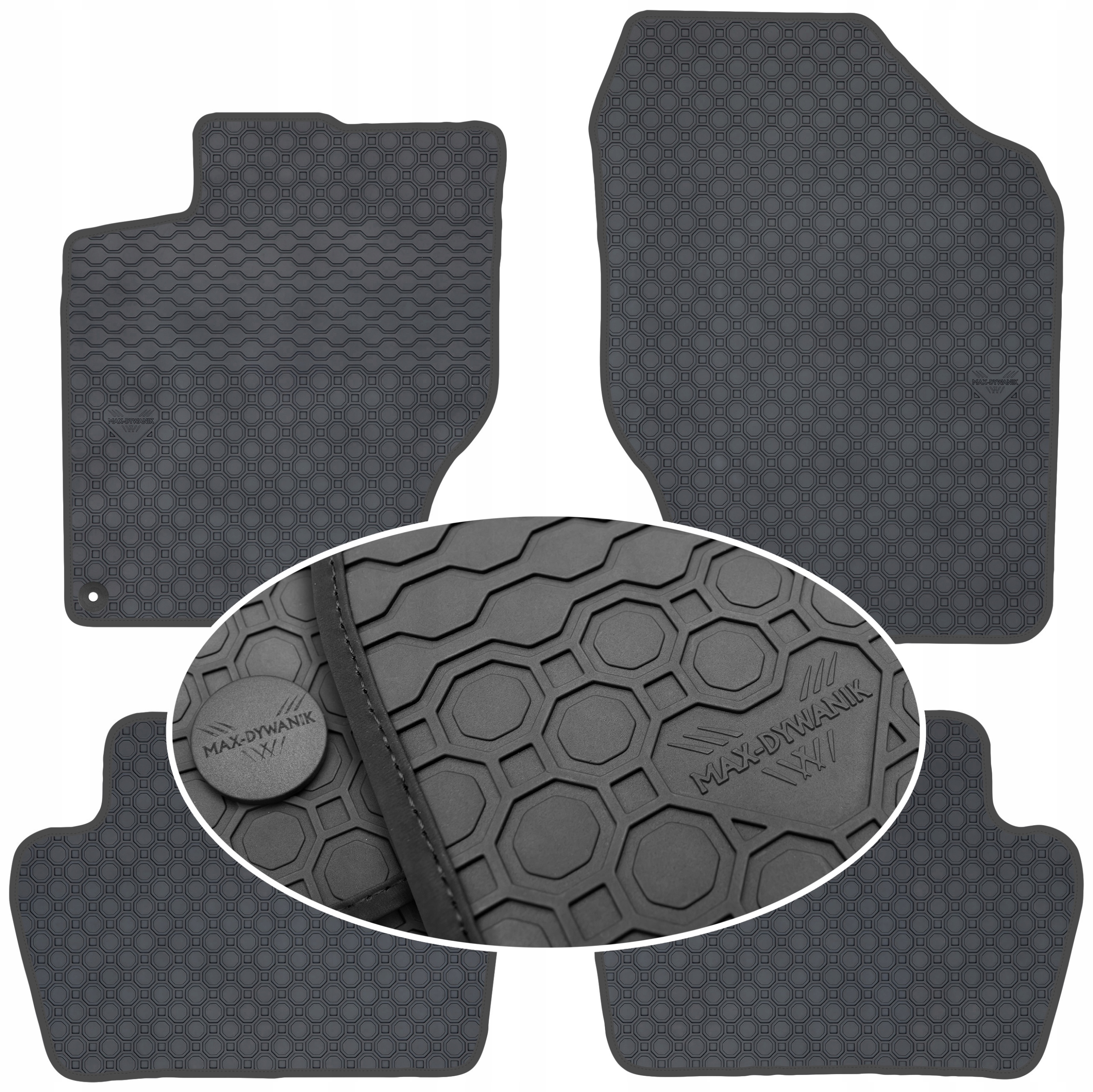 Citroen C4 II 2010-2018 Koberce Čierne