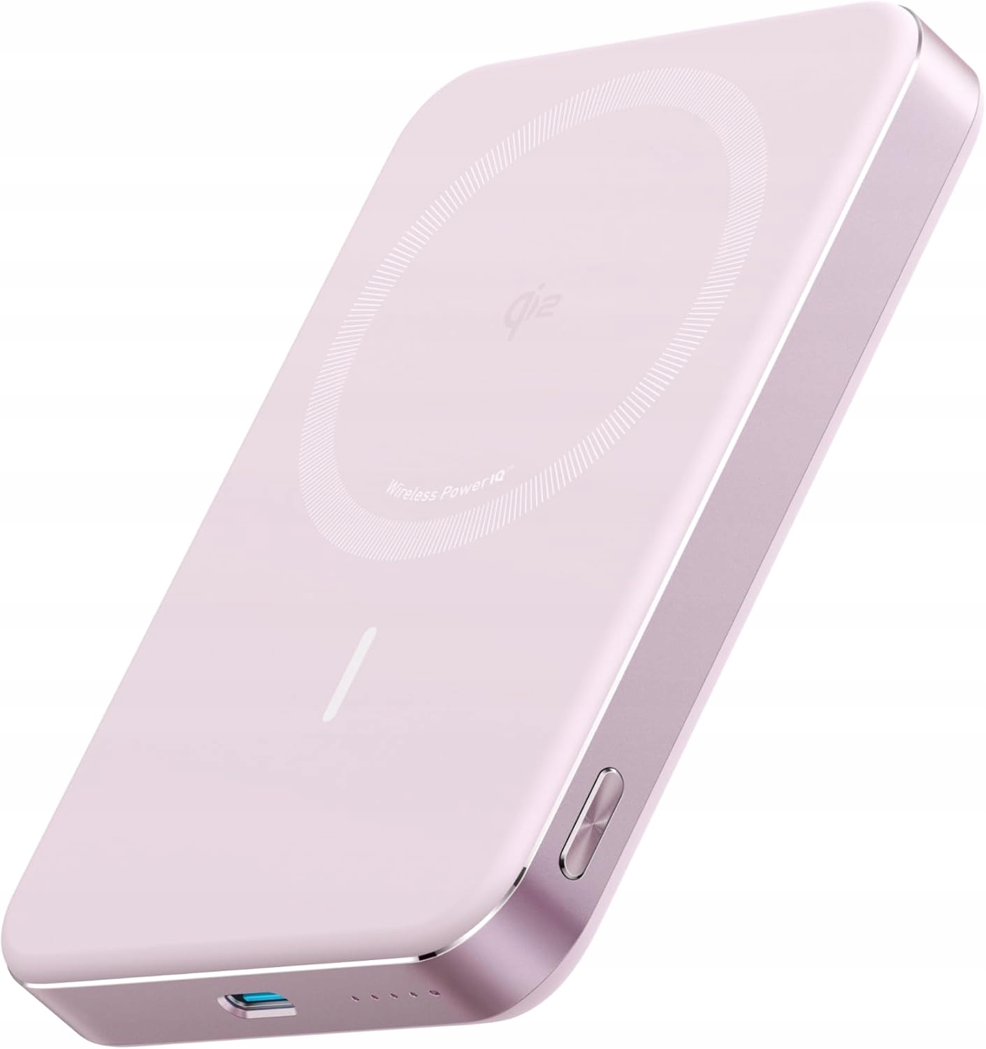 Anker MagGo Powerbank 10000 mAh tenký Qi2 15W Usb-c 30W Ružový