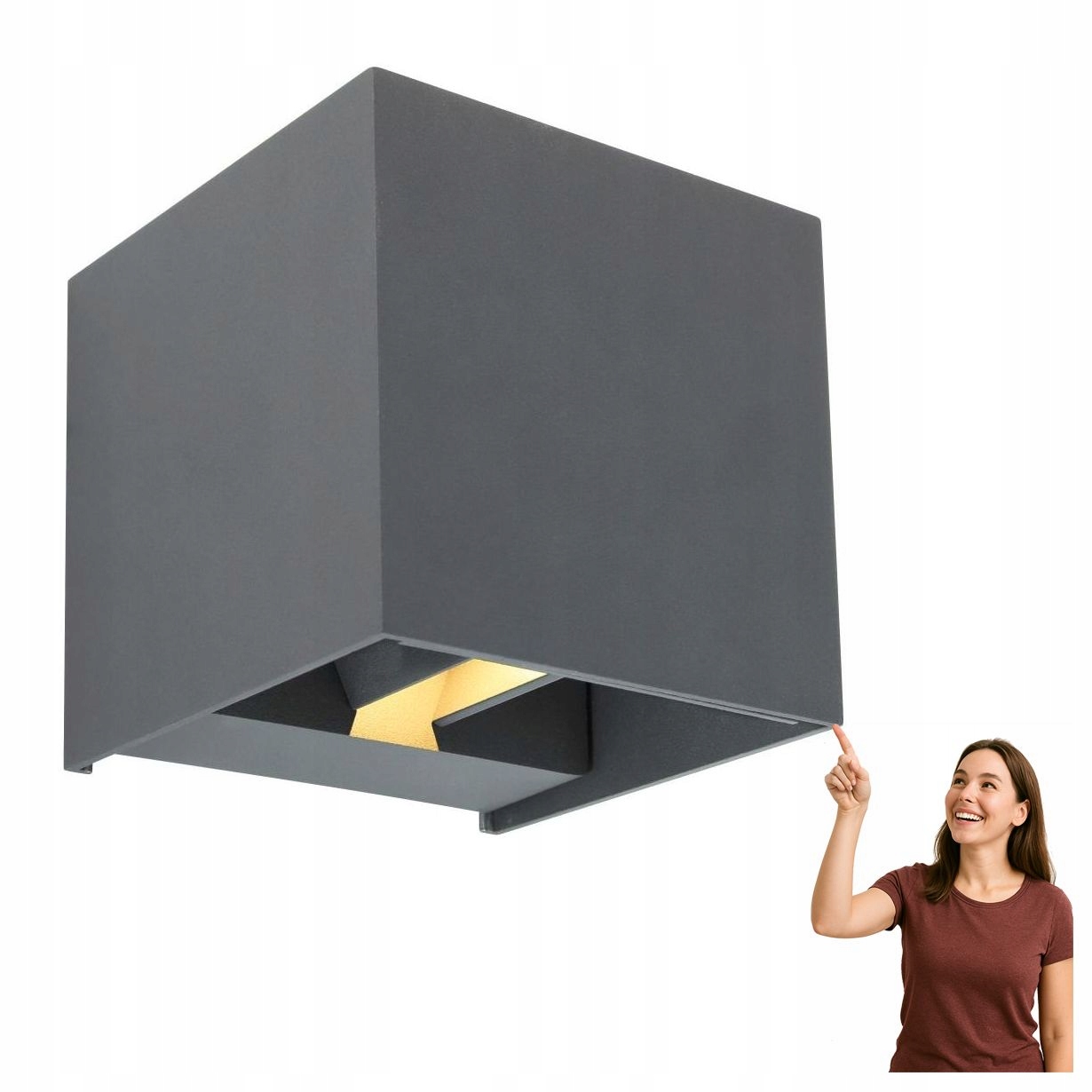 Venkovní nástěnná Led lampa Veronika 34168 Globo