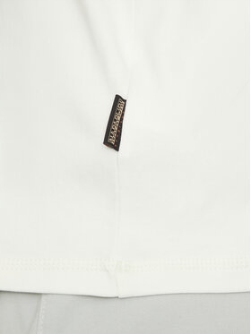napapijri Męskie T-Shirt NAPAPIJRI-NP0A4IEA2061 S-vanni Prt Ss White Heron
