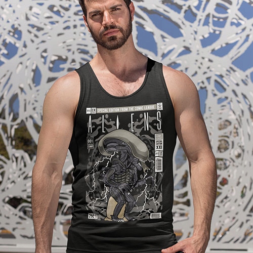 TANK TOP FILMOWE ALIEN Marka inna