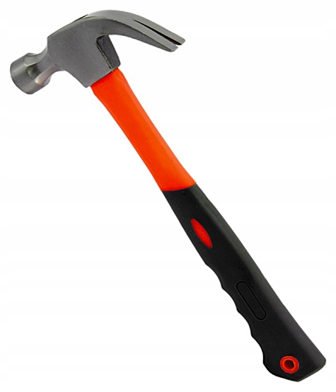 

Mocny Solidny Młotek Stolarski Włókno Szklane 34CM