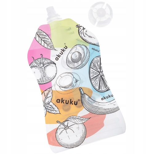 SASZETKI WIELORAZOWE TUBKI DO POKARMU 3PAK 15szt Liczba sztuk w opakowaniu 15 szt.