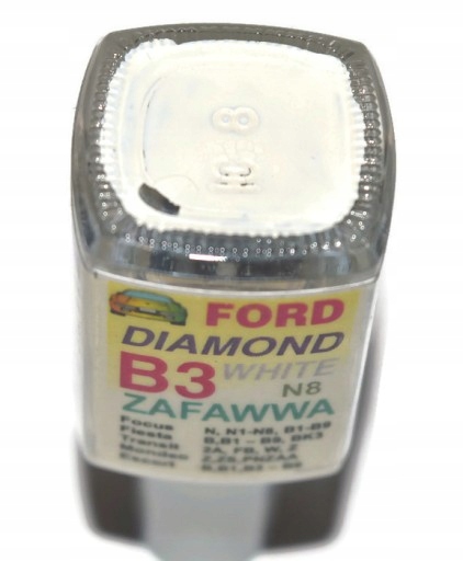 Zaprawka lakier do rys 10ml FORD B3 N B 2A Z DIAMOND WHITE