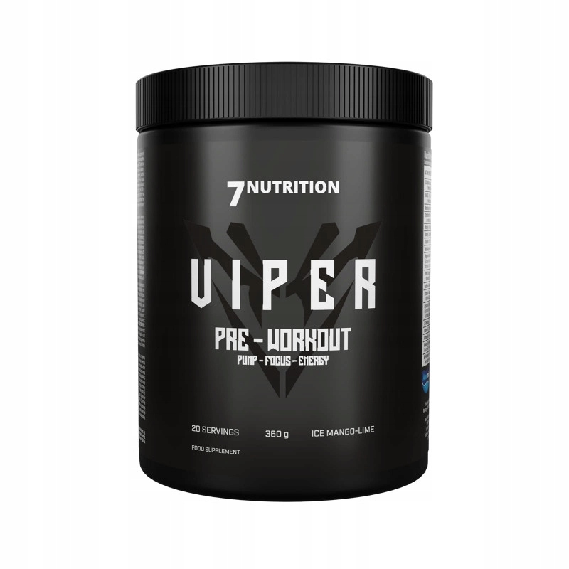 7Nutrition Viper – 6000 mg citrulinu, 200 mg kofeinu, pumpa a fokus