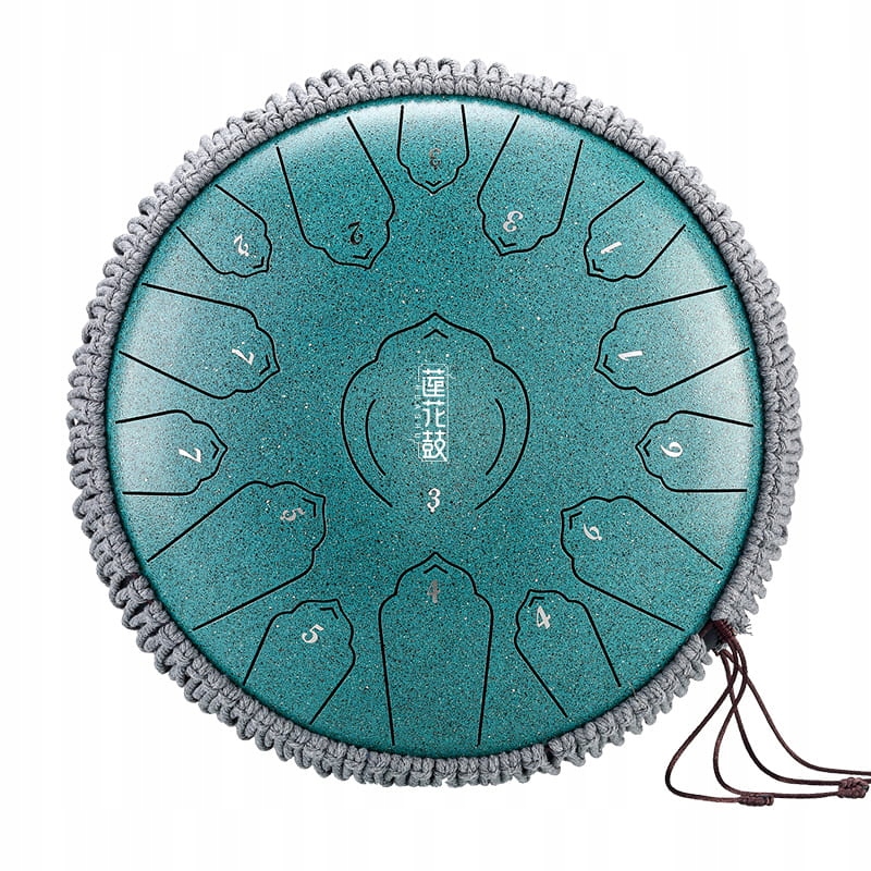 Tongue Drum Éterický buben 12 Hluru-Huashu Malachite