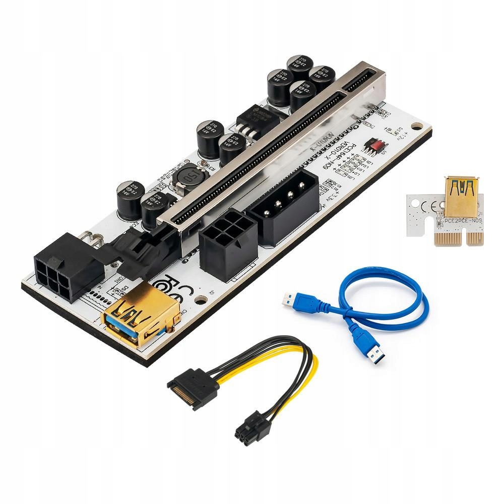 Karta PCI Trwała moc 15Pin do 6Pin