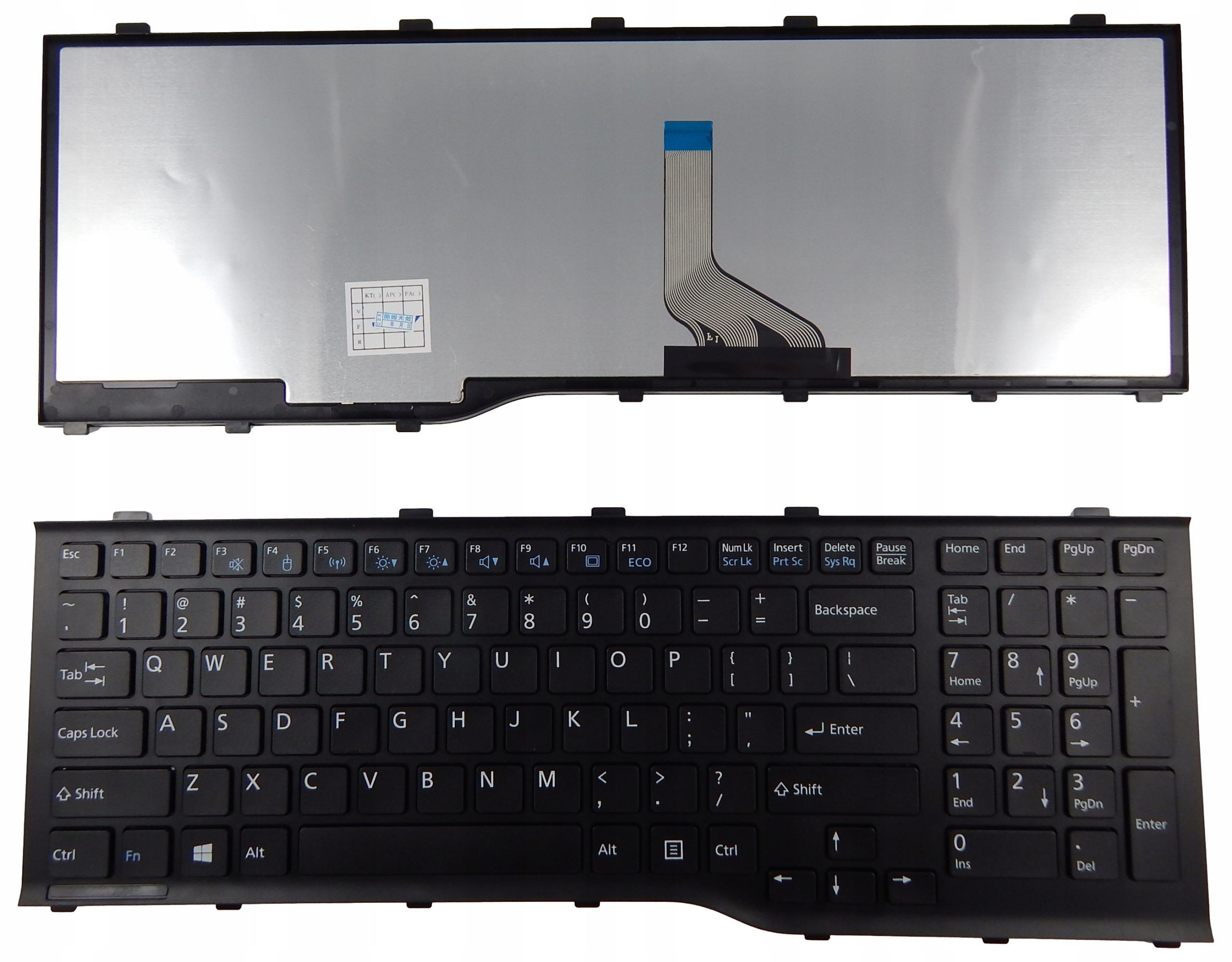 

Klawiatura Fujitsu Lifebook AH532 Ramka