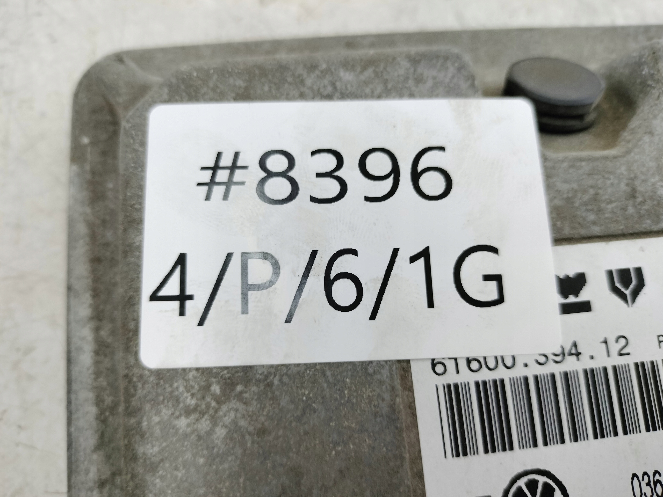 VW GOLF IV 1.4 control unit of the engine 036906014CF