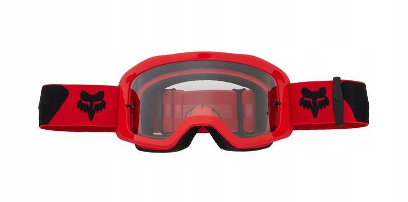 Gogle rowerowe dla Dziecka na zjazdy Fox Main Red