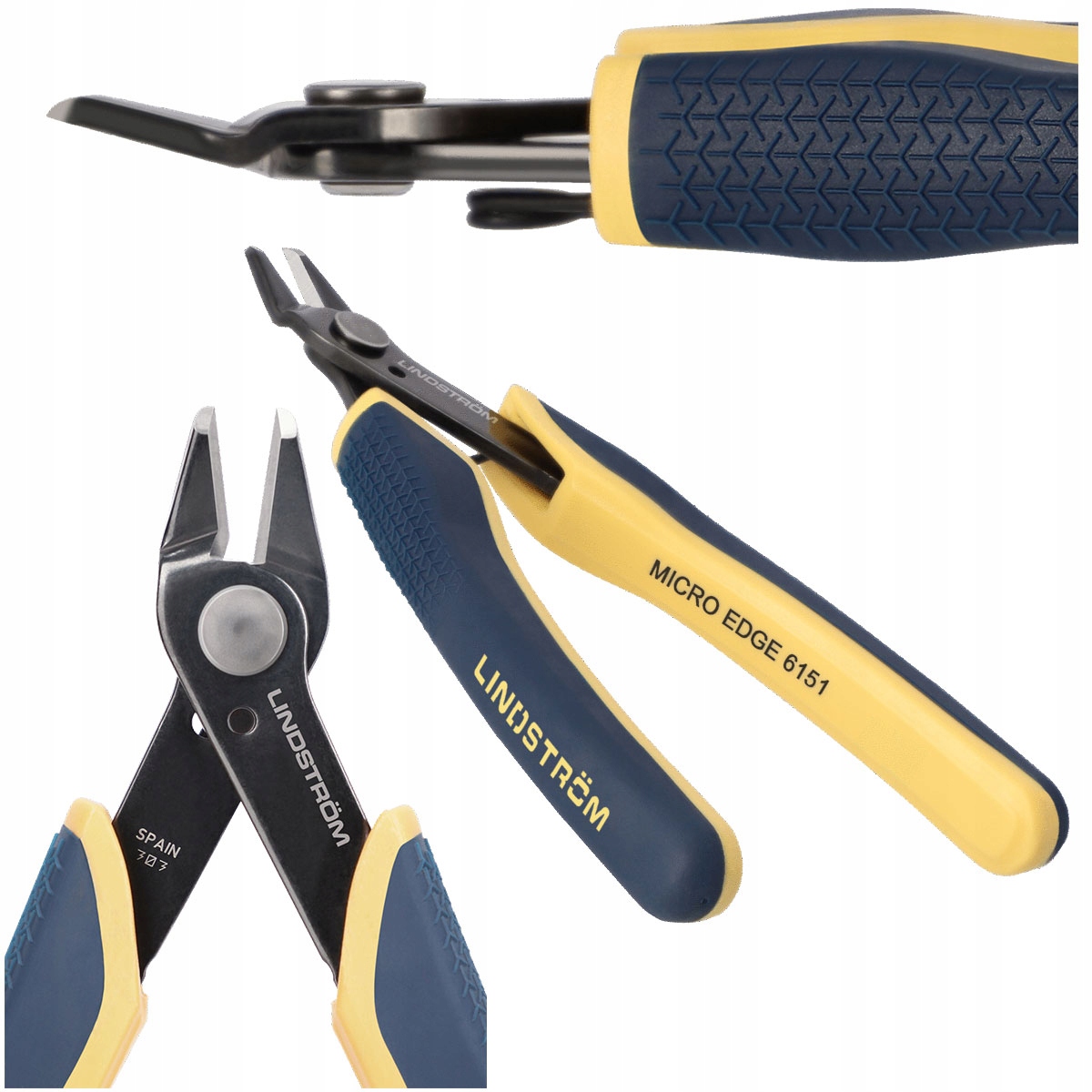 Přesné boční štípací kleště Lindstrom pro elektroniku Esd, švédské