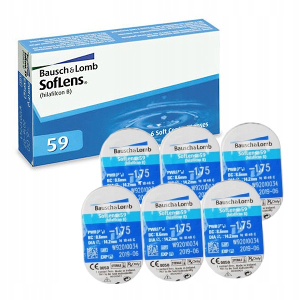 

Soczewki Soflens 59 6 sztuk miesięczne