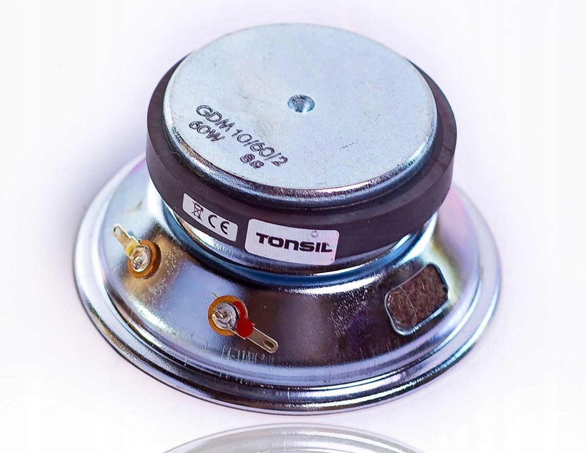 GŁOŚNIK ŚREDNIOTONOWY TONSIL GDM 10/60/2 8 ohm Kosz Zamknięty ORYGINALNY Kod producenta GDM 10/60/2