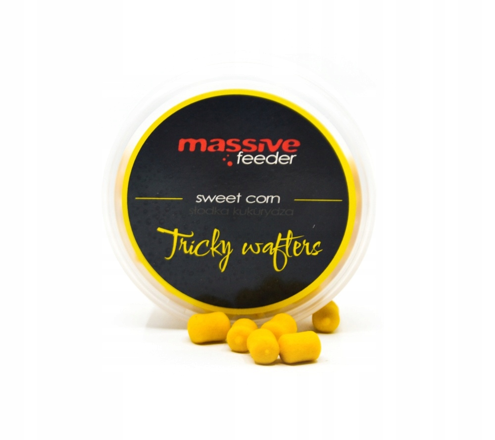 Przynęta Massive Baits Tricky Wafters Sweet Corn 10x7mm