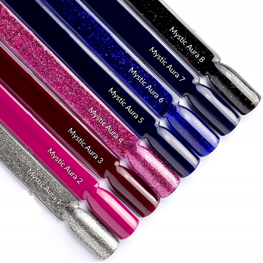 Claresa zestaw cała Kolekcja Mystic Aura hybryd 7 szt