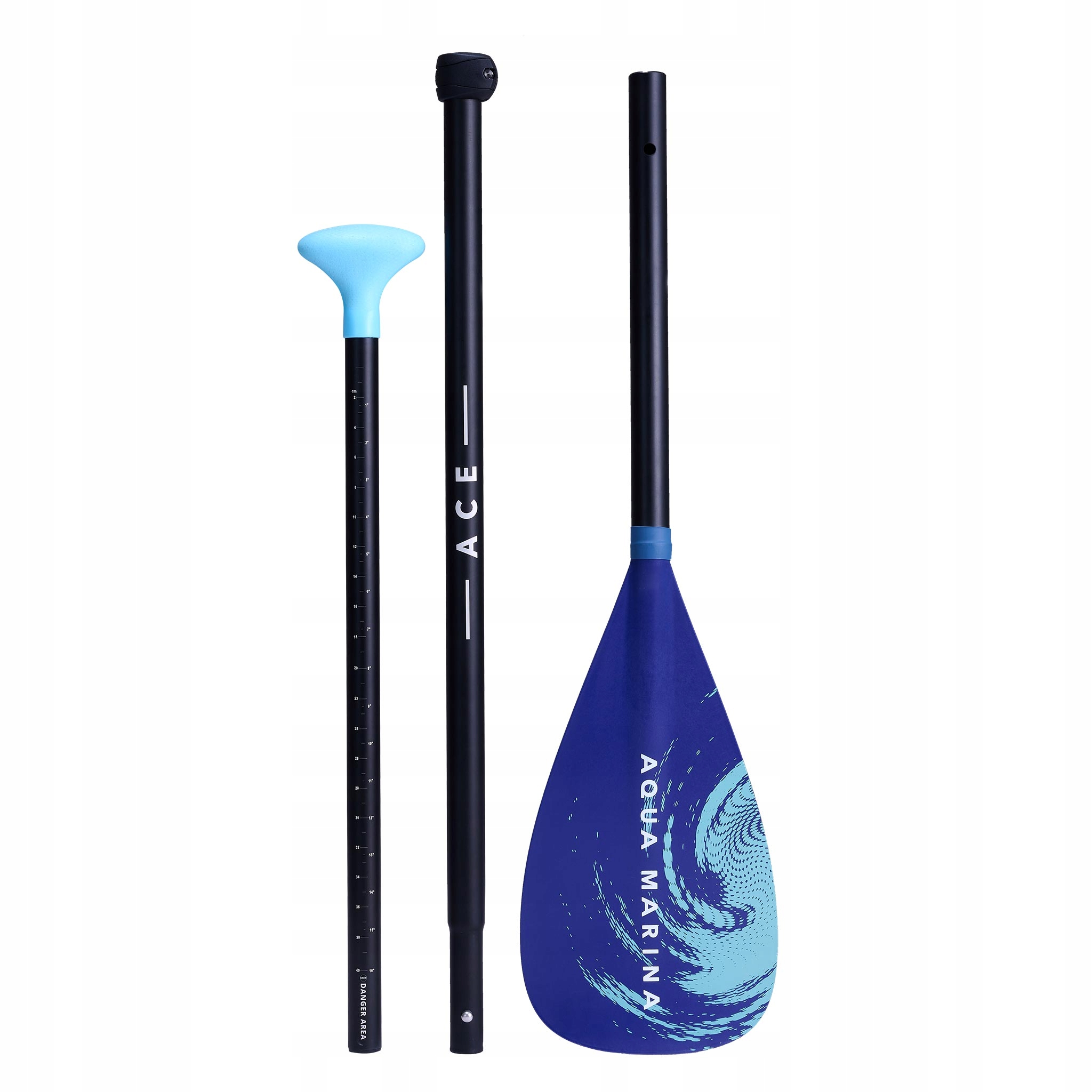 Wiosło aluminiowe dla dzieci Aqua Marina Ace B0304611 3-częściowe