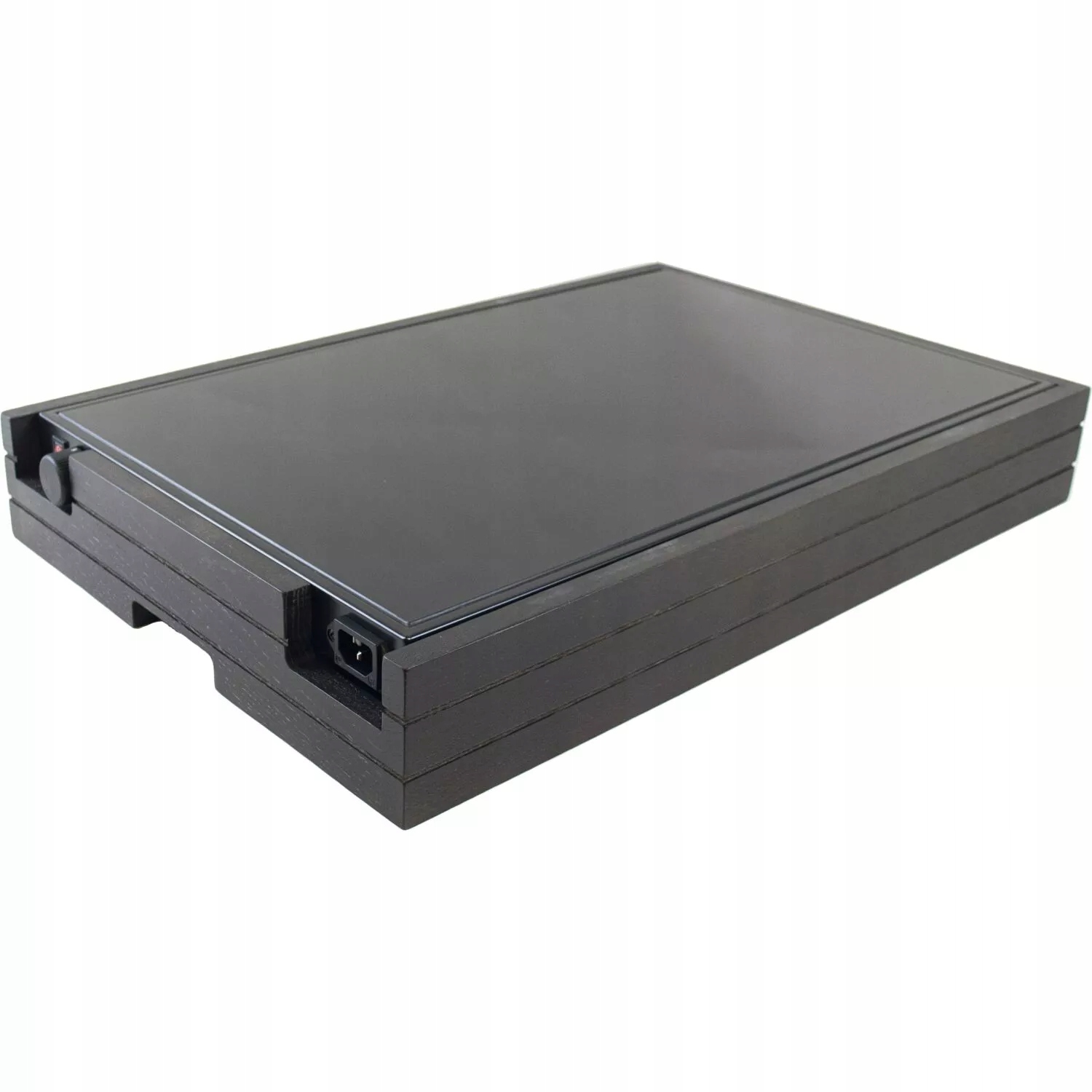 Ohřívací deska s rámem, výška: 90 mm, délka: 570 mm, šířka: 380 mm, šedá