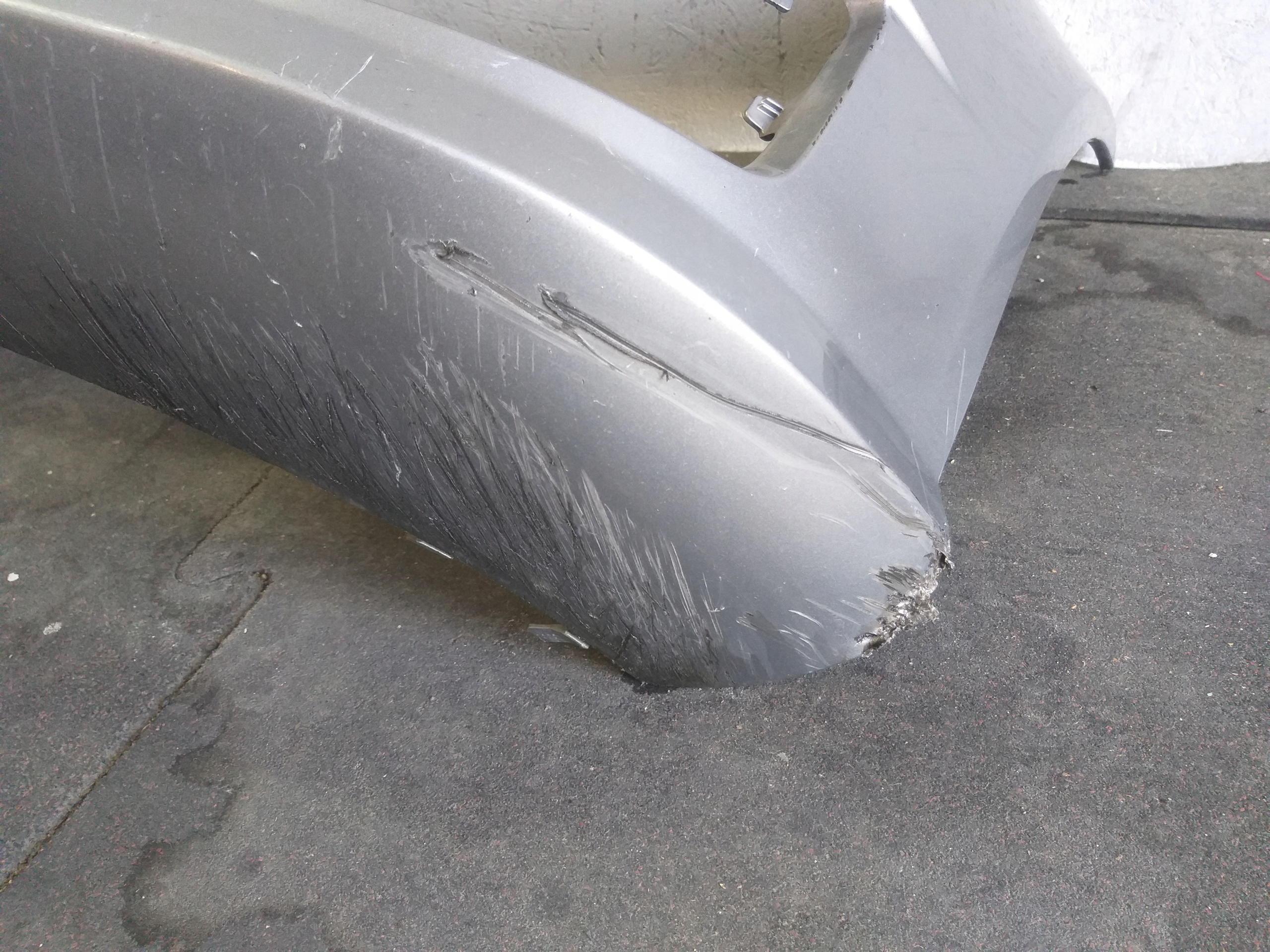 BUMPER FRONT MERCEDES C KLASA W204 LIFT AMG