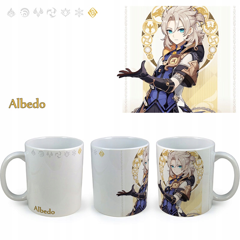 Kubek Genshin Impact Albedo Pojemność 330 ml