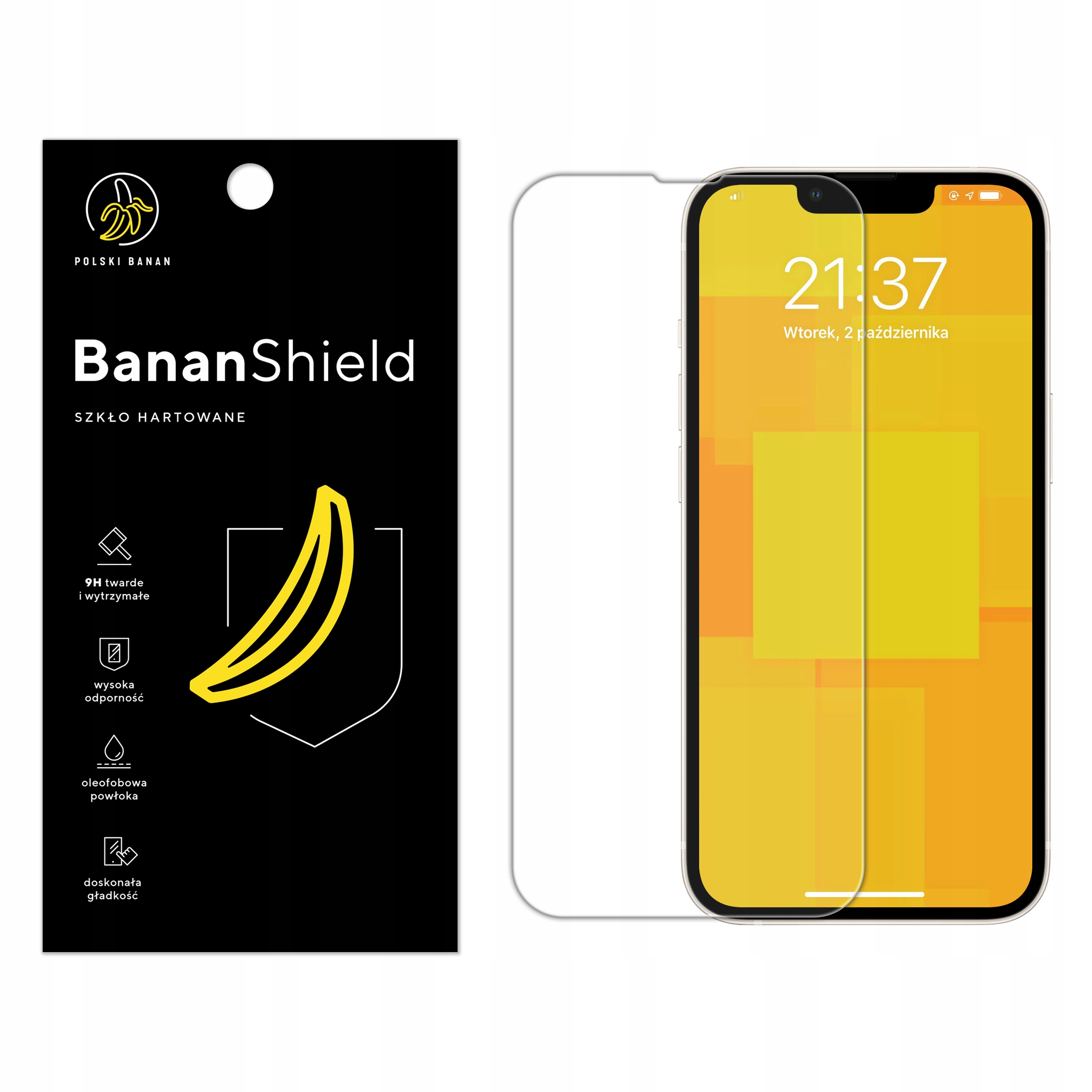 Szkło hartowane 9H BananShield do Apple iPhone 13 Pro