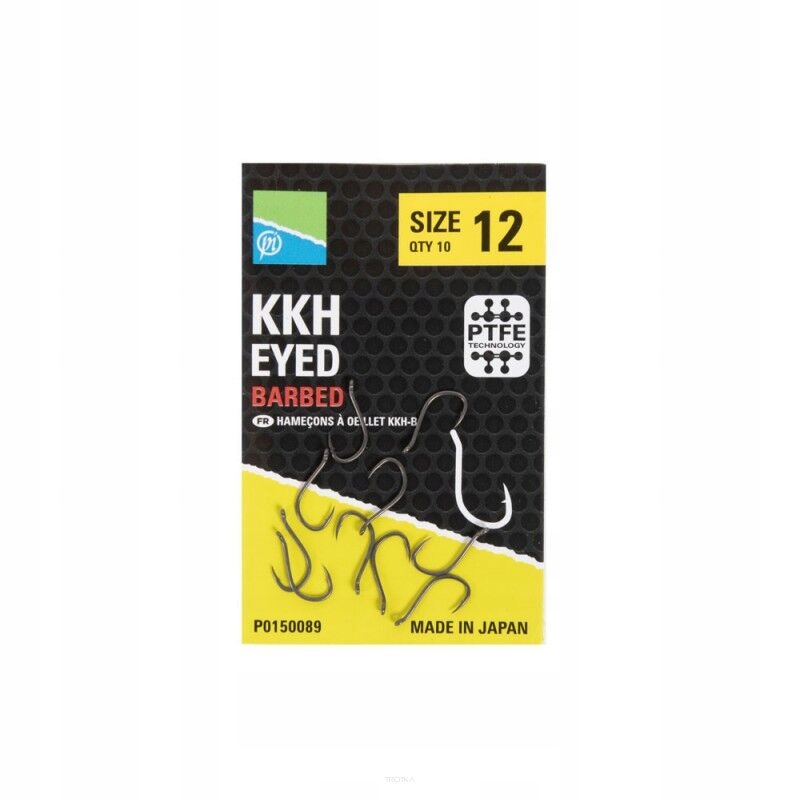 Haczyki Preston Kkh Eyed #10 Qty 10