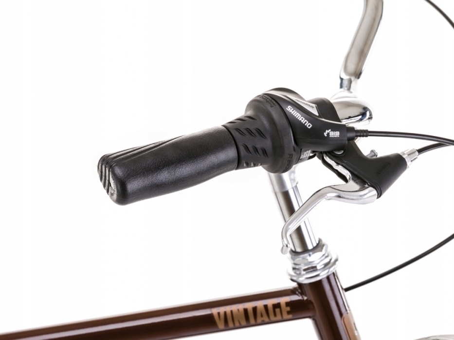 ROWER MIEJSKI 28 ROMET VINTAGE M GRAFITOWY 18 CALI Marka Romet